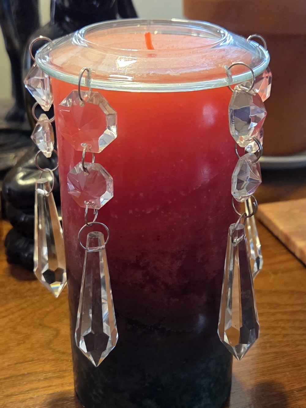 Pair Of Glass Dangle Enhancers